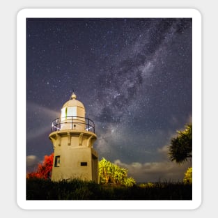 Starry Skies at Fingal Head Sticker